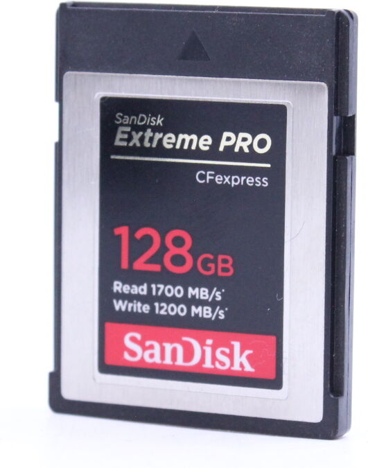 Used SanDisk 128GB Extreme PRO CFexpress Card Type B