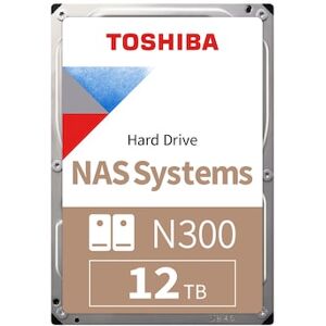 Toshiba N300 HDWG21CUZSVA 12TB 256MB 7.200rpm 3,5 Zoll SATA 6 Gbit/s Bulk