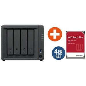 Synology Diskstation DS423+ NAS System 4-Bay inkl. 4x 4TB WD Red Plus WD40EFPX