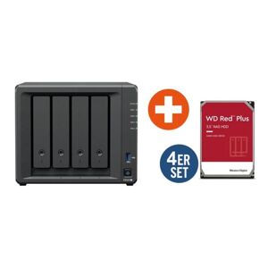 Synology Diskstation DS423+ NAS System 4-Bay inkl. 4x 4TB WD Red Plus WD40EFPX
