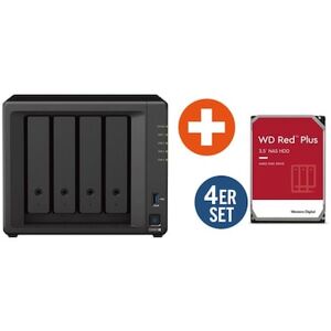 Synology Diskstation DS923+ NAS System 4-Bay inkl. 4x 6TB WD Red Plus WD60EFPX