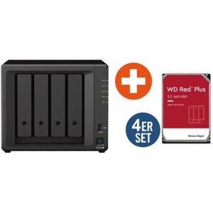 Synology Diskstation DS923+ NAS System 4-Bay inkl. 4x 6TB WD Red Plus WD60EFPX