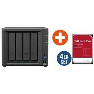 Synology Diskstation DS423+ NAS System 4-Bay inkl. 4x 8TB WD Red Plus WD80EFPX