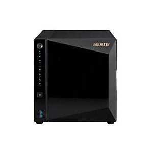 ASUSTOR Drivestor 4 Pro AS3304T - NAS-Server - 4 Schächte - RAID RAID 0, 1, 5, 6, 10, JBOD, 5 Hot Spare, 1 Hot-Spare - RAM 2 GB - 2.5 Gigabit Ethernet