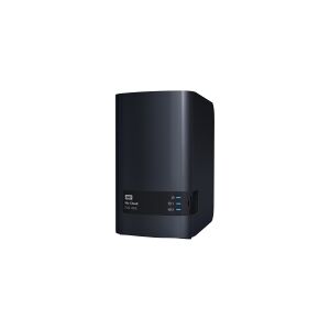 Western Digital WD My Cloud EX2 Ultra WDBVBZ0120JCH - Personlig cloud-opbevaringsenhed - 2 bays - 12 TB - HDD 6 TB x 2 - RAID RAID 0, 1, JBOD - RAM 1 GB - Gigabit Ethernet - iSCSI support