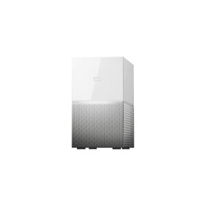 Western Digital WD My Cloud Home Duo WDBMUT0040JWT - Personlig cloud-opbevaringsenhed - 4 TB - HDD 2 TB x 2 - Gigabit Ethernet