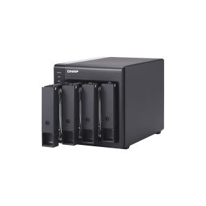 Qnap Systems QNAP TR-004 - Harddisk-array - 0 TB - 4 bays (SATA-300) - USB 3.2 Gen 1 (ekstern)