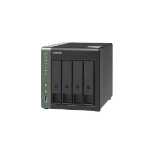 Qnap Systems QNAP TS-431X3 - NAS-server - 4 bays - SATA 6Gb/s - RAID RAID 0, 1, 5, 6, 10, JBOD, 5 hot spare, 6 hot spare, 10 hot reserve - RAM 4 GB - Gigabit Ethernet / 2.5 Gigabit Ethernet / 10 Gigabit Ethernet - iSCSI support