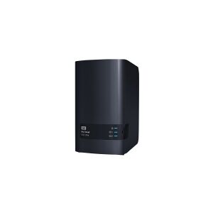 Western Digital WD My Cloud EX2 Ultra WDBVBZ0240JCH - Personlig cloud-opbevaringsenhed - 2 bays - 24 TB - HDD 12 TB x 2 - RAID RAID 0, 1, JBOD - RAM 1 GB - Gigabit Ethernet - iSCSI support