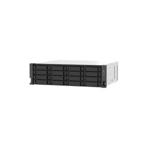 Qnap Systems QNAP TS-1673AU-RP - NAS-server - 16 bays - rackversion - SATA 6Gb/s - RAID RAID 0, 1, 5, 6, 10, JBOD, 5 hot spare, 6 hot spare, 10 hot reserve - RAM 16 GB - Gigabit Ethernet / 2.5 Gigabit Ethernet - iSCSI support - 3U