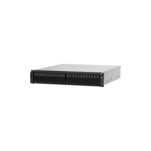 Qnap Systems QNAP TS-H2490FU - NAS-server - 24 bays - rackversion - PCI Express 3.0 x4 (NVMe) - RAID RAID 0, 1, 5, 6, 10, 50, JBOD, 60 - RAM 64 GB - 25 Gigabit Et