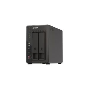 Qnap Systems QNAP TS-253E - NAS-server - 2 bays - SATA 6Gb/s - RAID RAID 0, 1, 5, 6, 10, 50, JBOD, 60 - RAM 8 GB - 2.5 Gigabit Ethernet - iSCSI support