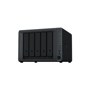 SYNOLOGY DS1522+ - NAS-server - 5 bays - SATA 6Gb/s - RAID 0, 1, 5, 6, 10, JBOD - RAM 8 GB - Gigabit Ethernet - iSCSI support