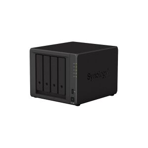 Synology Disk Station DS923+ - NAS-server - 4 bays - SATA 6Gb/s / eSATA - RAID RAID 0, 1, 5, 6, 10, JBOD - RAM 4 GB - Gigabit Ethernet - iSCSI support