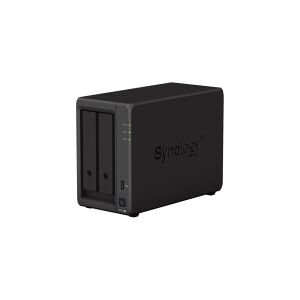 Synology Disk Station DS723+ - NAS-server - 2 bays - RAID 0, 1, JBOD - RAM 2 GB - Gigabit Ethernet - iSCSI support