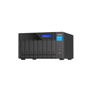 Qnap Systems QNAP TVS-H874 - NAS-server - 8 bays - SATA 6Gb/s - RAID RAID 0, 1, 5, 6, 10, 50, 60, RAID TP, TM - RAM 64 GB - 2.5 Gigabit Ethernet / 10 Gigabit Ethe