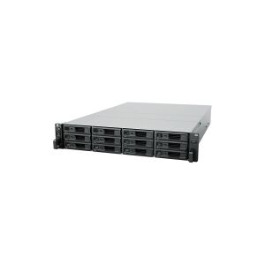 Synology SA3410 - NAS-server - 12 bays - rackversion - SATA 6Gb/s / SAS - RAID RAID 0, 1, 5, 6, 10, JBOD, RAID F1 - RAM 16 GB - Gigabit Ethernet / 10 Gigabit Ethernet - iSCSI support - 2U