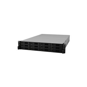 Synology RackStation RS3618XS - NAS-server - 12 bays - rackversion - SATA 6Gb/s - RAID RAID 0, 1, 5, 6, 10, JBOD, RAID F1 - RAM 8 GB - Gigabit Ethernet - iSCSI support - 2U