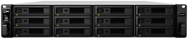 Almacenamiento en Red NAS Synology RX1217RP Negro Negro/Gris