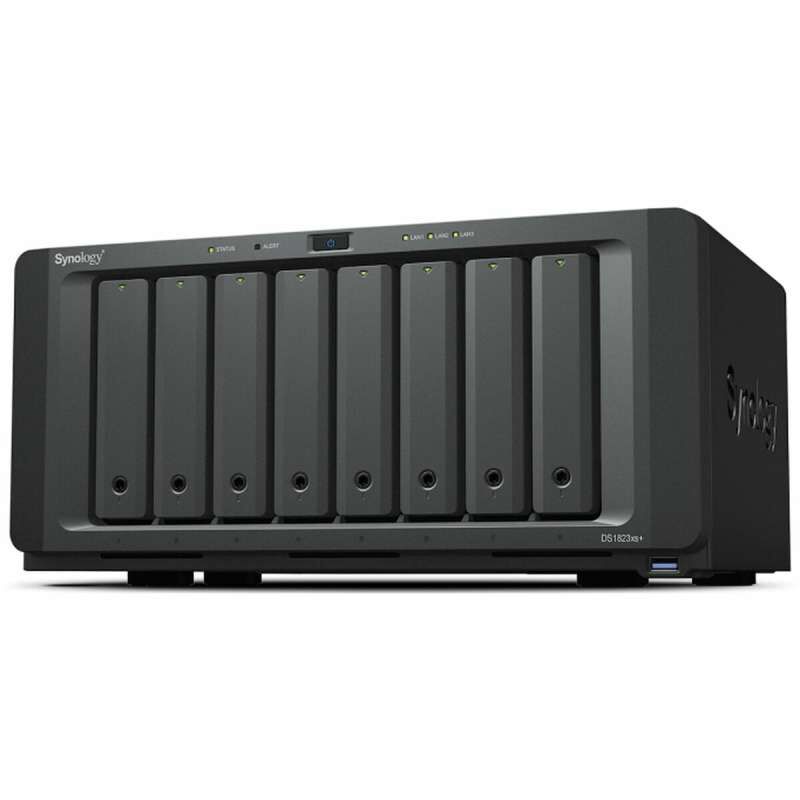 Almacenamiento en Red NAS Synology DS1823XS+ Negro AM4 Socket: AMD Ryzen™