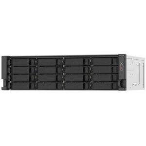 Stockage en Reseau NAS Qnap TS-1673AU-RP-16G Noir Gris Noir/Gris AMD Ryzen V1500B