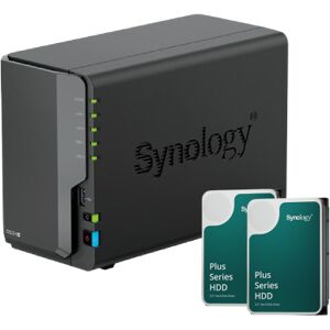 Synology DS224+ - 2 Baies avec 2 Disques de 4 To - Publicité