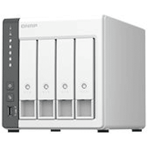 QNAP TS-433 - NAS-server - 4 fack - SATA 6Gb/s - RAID RAID 0, 1,
