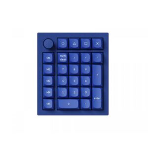 Keychron Q0 Plus Number Pad 27 Key Rgb Hot-Swap [Gateron G Pro Red] - Navy Blue