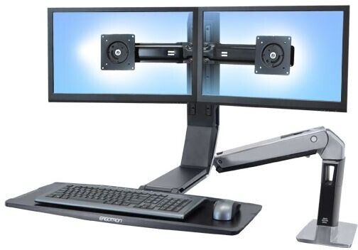 Ergotron Halterung WorkFit-A, Dual