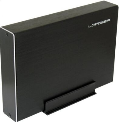 LC-Power LC-35U3-BECRUX - ext. 3.5 Zoll HD-Gehäuse Black Alu - USB3