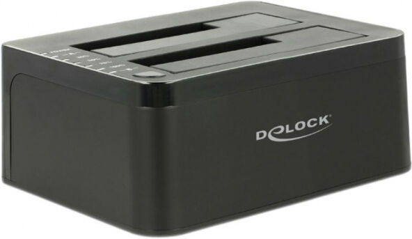 DeLock 62661 - Dual Dockingstation SATA HDD > USB 3.0 mit Klon Funktion