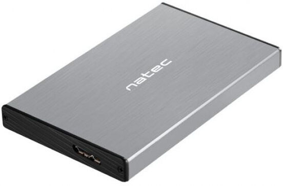 Natec RHINO GO - ext. 2.5 Zoll HD-Gehäuse USB3 - Grau