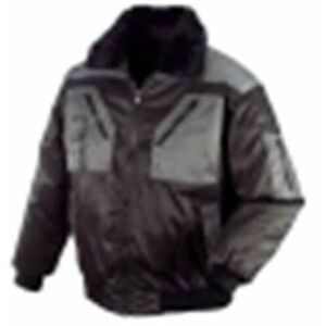 Piloten-Jacke oslo schwarz/anthr. 60% Poly. 40% Baum. 4170XXL Gr.XXL - Texxor