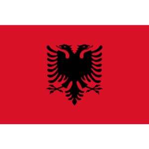 Hiprock Flag - Albanien Red
