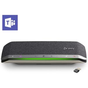 Poly Sync 40+ avec Dongle BT600 USB-A - Version Microsoft Teams - Équipement de salle de réunion > Equipement et matériel d'audioconférence > Speakerphones pour PC, mobile et tablette