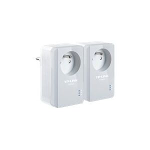 TP-Link TL-PA4015PKIT - - powerline-adaptersæt - - HomePlug AV (HPAV) - kan sluttes til vægstik (pakke med 2)