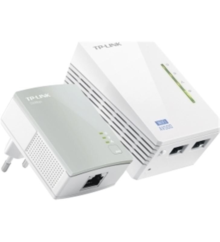 Tp-link tl_wpa4220_kit powerline wifi av600 kit 2uds 2 port