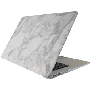 Saknar varumärke Skal för för Macbook 12-tum - Marmor vit