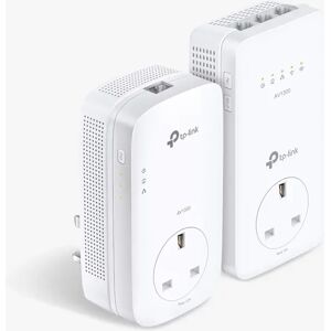 TP-LINK TL-WPA8631P AV1300 Passthrough Gigabit Powerline & AC1200 Dual Band Wi-Fi Kit - White - Unisex