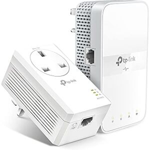 TP-LINK AV1000 Gigabit Passthrough Powerline ac Wi-Fi Kit, Dual Band Speed Up to 1200 Mbps, Wi-Fi Extender/ Booster, Extra Power Socket, No Configuration Required (TL-WPA7617 KIT)