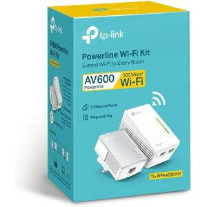 TP-LINK TL-WPA4220KIT 2-Port Powerline Adapter WiFi Starter Kit