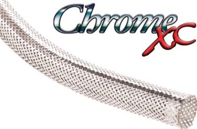 Techflex Chrome XC Sleeve 6mm - chrome - 1m