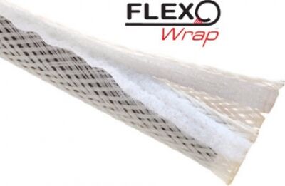 Techflex Flexo Wrap inkl. Klettverschluss 32mm - white - 1m
