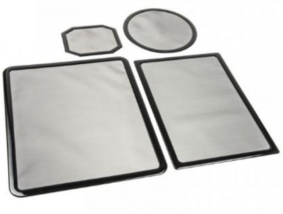 Demciflex Staubfilter-Set für Corsair 650D - schwarz/schwarz