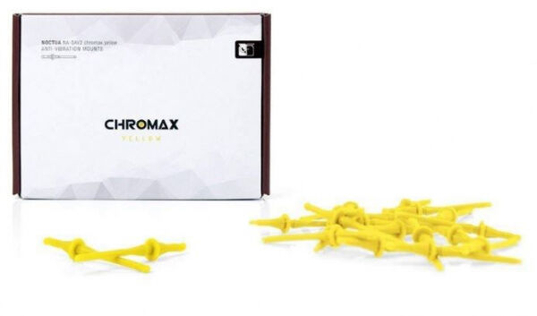 Noctua NA-SAV2 chromax.yellow - Anti-Vibration Pins