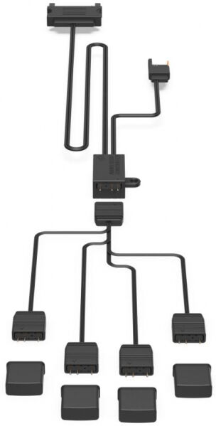 SilentiumPC Nano-Reset ARGB KIT - Lüftersteuerung