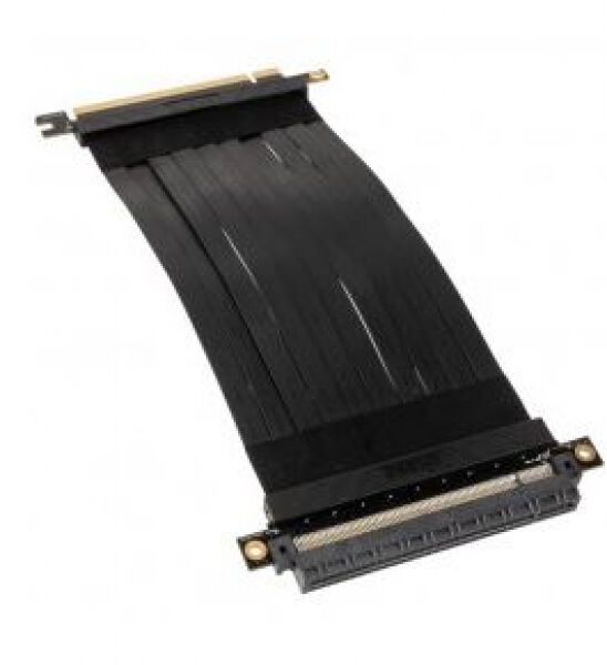 Akasa Riser Black X2 - Premium PCIe 3.0 x 16 Riser Kabel - 20cm - schwarz