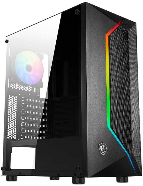 MSI MAG Vampiric 100R - Midi-Tower / Tempered Glas / RGB Fan