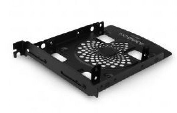Axagon RHD-P25 - Halterahmen für 2x 2,5 Zoll im 3,5 Zoll / PCI-Slot Slot - schwarz