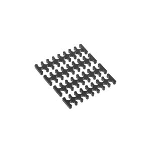 Alphacool Eiskamm X16 - 3mm black - 4 Stück PHT EOL